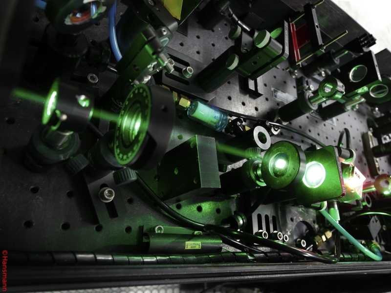 Regenerative amplifier of the femto laser